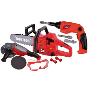 ���b�h�{�b�N�X �c�[���e�b�N �d���H������Z�b�g ���E���t�� 3�Έȏ� Red Box Tool Tech Powered Construction Tool Set with Lights & Sounds, 3+ �y�����񂹏��i�z