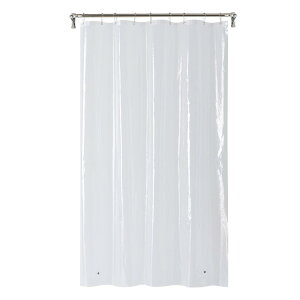 �y�E�H���}�[�g�u�����h�z���C���X�e�C�Y ������ PEVA �V�����[���C�i�[ ��137×198cm �N���A Mainstays Medium Weight PEVA Shower Liner, 54inch x 78inch for Bathroom Stall, Clear �y�����񂹏��i�z