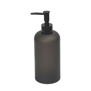 �y�E�H���}�[�gPB�z���C���X�e�C�Y �\�[�v�f�B�X�y���T�[ �v���X�`�b�N �u���b�N Mainstays Frosted Black Soap Pump, Plastic �y�����񂹏��i�z
