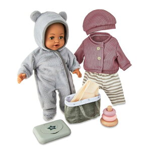 �}�C�X�E�B�[�g���u ���ނւ��x�r�[�h�[�� ��35.6cm ���Ԃ̔��F My Sweet Love Time to Change Doll Gift Set, 14-Inch, Medium Skin Tone �y�����񂹏��i�z