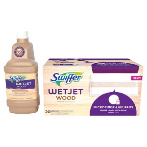 �X�E�B�b�t�@�[ �E�F�b�g�W�F�b�g ���b�v�����p�b�h 20�� Swiffer Wet Jet Mop Refill Pack, 20 Pads �y�����񂹏��i�z