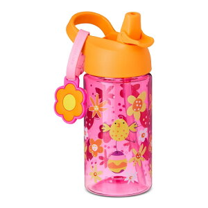 �y�E�H���}�[�gPB�z�E�F�C�g�D�Z���u���[�g �^���u���[ ��500mL �t�����[�N���b�v�t�� �s���N Easter Elegant Pink Tumbler with Flower Clip, 17 fl oz, Chick-Egg-Flower Printing, By Wa �y�����񂹏��i�z