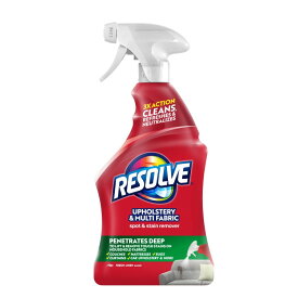 リゾルブ マルチファブリック布張り家具用クリーナー・シミ取りスプレー 約650mL Resolve Multi-Fabric Upholstery Cleaner Solution and Stain Remover Spray, 22 oz 【お取り寄せ商品】