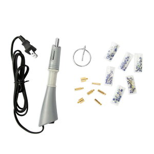 �J�Y�� �z�b�g�t�B�b�N�X�c�[�� ��[7��E�N���X�^��240�� Cousin DIY Hot Fix Tool, 7 Tips & 240 Crystal Pieces �y�����񂹏��i�z
