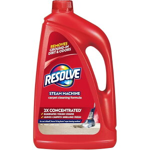 ���]���u 2X �J�[�y�b�g�p�V�~�E�L�������Z�k�t �X�`�[�����@�p ��1.77L Resolve 2x Carpet Stain Cleaner Solution and Odor Remover Steam Machine Concentrate, 60 oz �y�����񂹏��i�z
