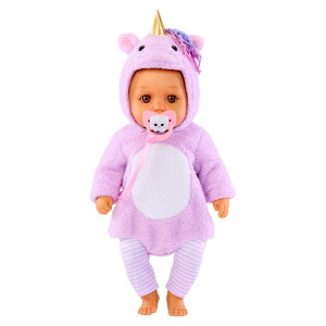 �x�r�[�{�[�� �x�b�h�^�C���h�[�� ���j�R�[���ߑ� ���C�g�u���E���A�C Baby Born Bedtime Doll in Unicorn Outfit, Light Brown Eyes �y�����񂹏��i�z