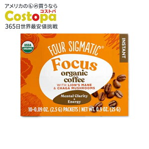 �}�b�V�����[���R�[�q�[�~�b�N�X ���}�u�V�^�P���� 10�� �e2.5 g (0.09oz) FOUR SIGMATIC (�V�O�}�e�B�b�N) MUSHROOM COFFEE MIX WITH LION`S MANE 10Packs 2.5 g 0.09oz FOUR SIGMATIC�y�����񂹏��i�z�y���킹�Ĕ�����