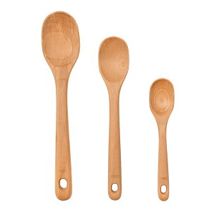 ObhObvX pؐXv[ 3_Zbg OXOiIN\[j OXO Good Grips Wooden Spoon Set 3-Piece Woody񂹏izy킹Ĕz