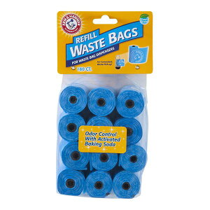 Arm & Hammer �g���̂ăy�b�g�p�G�`�P�b�g�� 180�ܓ��� �A�[���A���h�n���}�[ Arm & Hammer Disposable Pet Waste Bags, 180 bags