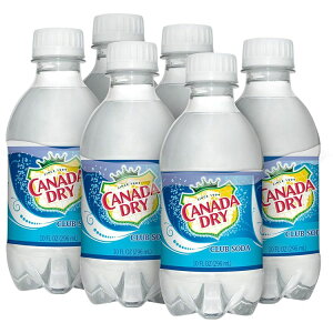 �J�i�_�h���C �N���u�\�[�_ 296ml 6�{�p�b�N Canada Dry Club Soda, 10 fl oz plastic bottles, 6 pack �y�����񂹏��i�z