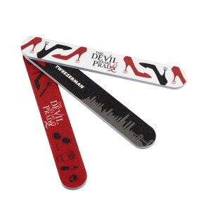 [�����]�c�C�[�U�[�}�� �v���_�𒅂����� �l�C���t�@�C���Z�b�g Tweezerman Devil Wears Prada Nail File Set �y�����񂹏��i�z