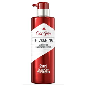 �I�[���h�X�p�C�X �V�b�N�j���O 2-in-1 �����Y �V�����v�[���R���f�B�V���i�[ 530ml Old Spice Thickening 2-in-1 Men's Shampoo and Conditioner 17.9 oz �y�����񂹏��i�z