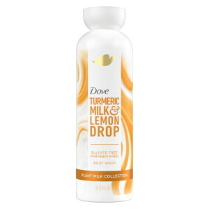 �_�� �{�f�B�E�H�b�V�� �^�[�����b�N�~���N���������h���b�v 518ml Dove Body Wash Turmeric Milk & Lemon Drop 17.5 fl oz �y�����񂹏��i�z