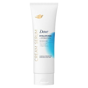 �_�� �{�f�B�N���[�� �Z���� �q�A�������_�{�n�C�h���[�V���� 237ml Dove Body Cream Serum Hyaluronic + Hydration 8oz �y�����񂹏��i�z