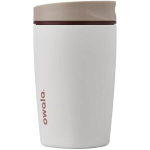 �I���� �X���[�X�V�b�v �X���C�_�[ �R�[�q�[�^���u���[ 355mL �o�j���E�r�[�� Owala SmoothSip Slider Coffee Tumbler 12oz Vanilla Bean �y�����񂹏��i�z