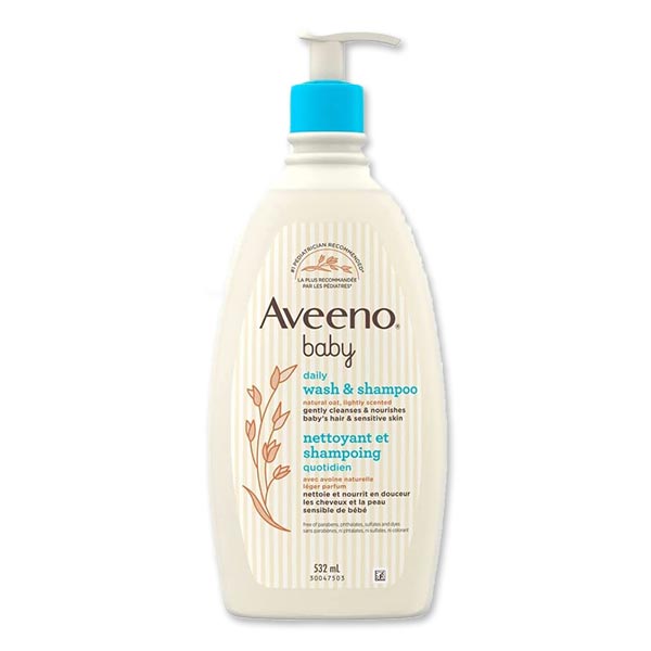 アビーノ ベビー ウォッシュシャンプー 532ml (18fl oz) Aveeno Baby Daily Moisture Gentle Body Wash  Shampoo with Oat Extract ボディソープ シャンプー うるおい 敏感肌