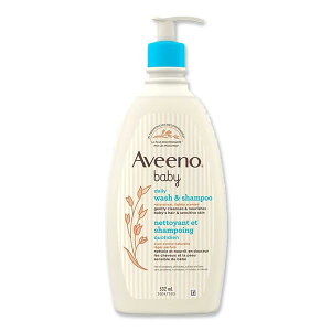 Ar[m xr[ EHbV&Vv[ 532ml (18fl oz) Aveeno Baby Daily Moisture Gentle Body Wash & Shampoo with Oat Extract {fB\[v Vv[ 邨 qy񂹏izy킹Ĕz