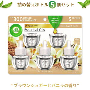 yő2000~OFFN[|zGA[EBbN GbZVIC lߑւptB 100%VR uEVK[ oj 5Zbg 20ml Air Wick Plug in Scented Oils Sugar Vanillay񂹏izy