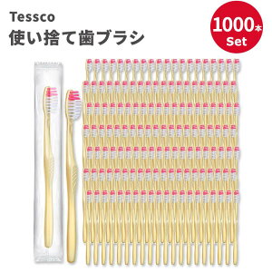 yő2000~OFFN[|zeXR ĝĎuV 1000{Zbg Tessco 1000 Pcs Disposable Toothbrushes