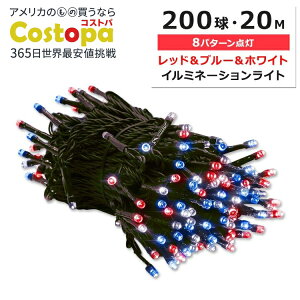 yő2000~OFFN[|zNX}X LED C~l[V Cg 200 20M bh&u[&zCg HOME LIGHTING 200 LED 66FT Illumination Lights fR K[f  peBI oRj[ tFX  