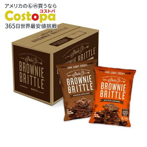 V[W[Y uEj[ug `R[g`bv&L 20  Sheila G's Brownie Brittle ? Chocolate Chip & Salted Caramel Thin and Crispy Sweet Snacks (Pack of 20)y񂹏izy킹Ĕ