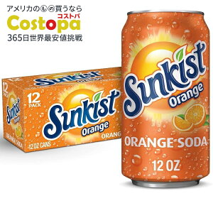 �T���L�X�g �I�����W�\�[�_ 12�I���X 12�ʃZ�b�g Sunkist Orange Soda, 12 Fl Oz (Pack of 12)�y�����񂹏��i�z�y���킹�Ĕ��������z