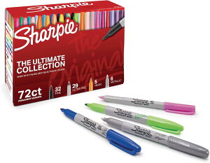 【アメリカフェア】シャーピー パーマネントマーカー アルティメットコレクション 72色入り Sharpie Permanent Markers Ultimate Collection, Assorted Colors, 72 Count【お取り寄せ商品】【合わせて買いたい】