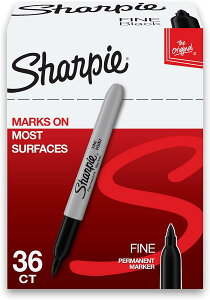 【アメリカフェア】シャーピー パーマネントマーカー 細 ブラック 36本入り SHARPIE Permanent Markers, Fine Point, Black, 36 Count【お取り寄せ商品】【合わせて買いたい】