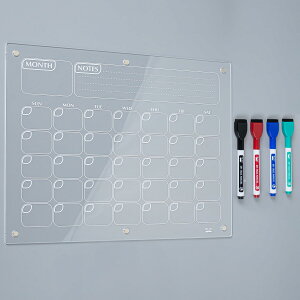 【アメリカフェア】Mr.ペン マグネット式アクリルボードカレンダー マーカー4本付き Mr. Pen Magnetic Calendar with 4 Dry Erase Markers 【お取り寄せ商品】【合わせて買いたい】