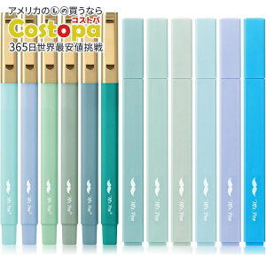 �y�A�����J�t�F�A�z�~�X�^�[�y�� �n�C���C�^�[&�y�� 12�{���� �t�H���X�g�O���[�� Mr. Pen- Aesthetic Highlighters and Pens No Bleed, 12 Pack, Forest Green�y�����񂹏��i�z�y���킹�Ĕ��������z