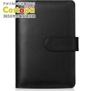 yAJtFAzMr.y U[OoC_[ 6O A6 ubN Mr. Pen Planner Binder 6 Ring, Leather Ring Binder, Refillable Notebook Binder (A5, Black)y񂹏izy킹Ĕz