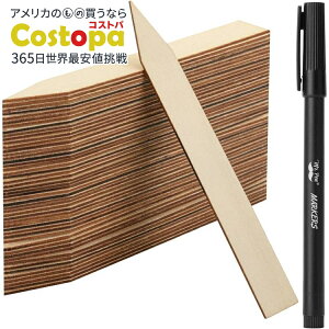 �~�X�^�[�y�� �}�[�J�[�t���ؐ��A�����x�� 100�� 15.24cm Mr. Pen- Wooden Plant Labels with Marker, 100 Pcs, 6�@�y�����񂹏��i�z�y���킹�Ĕ��������z