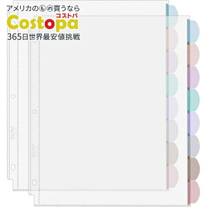 yAJtFAzMr.y ^utNAoC_[V[g  2 3 Mr. Pen- Clear Sheet Protectors with Binder Tabs, 8 Tabs y񂹏izy킹Ĕz