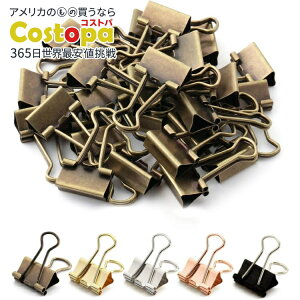 yAJtFAzMr.y ^oC_[Nbv 50 uY Mr. Pen- Binder Clips, Small Binder Clips, 50Pack, 0.75 in, Bronzey񂹏izy킹Ĕz
