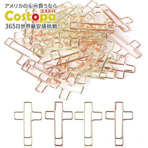 yAJtFAzMr.y NXy[p[Nbv 35 S[h Mr. Pen- Cross Paper Clips, 35 Pack (Gold and Rose Gold Color)y񂹏izy킹Ĕz