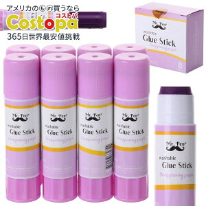 yAJtFAz~X^[y p[vO[XeBbN 8 Mr. Pen- Disappearing Purple Glue Sticks, 8 Packy񂹏izy킹Ĕz