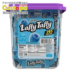 ���t�B�^�t�B�[ �L���t�B�^�t�B�[�L�����f �u���[���Y�x���[�� 145�� Laffy Taffy Candy, Blue Raspberry Flavor, 145 Pieces �y�����񂹏��i�z�y���킹�Ĕ��������z