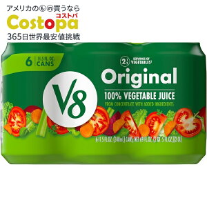 yő2000~OFFN[|zV8 IWi 100% ؃W[X 340ml (11.5 fl oz) 6{ V8 Original 100% Vegetable Juice, 11.5 fl oz Can (6 Pack) y񂹏izy킹Ĕz
