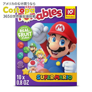 yő2000~OFFN[|zt@iuX t[cXibN O~ X[p[}I A\[gt[c 10 Funables Fruity Snacks, Super Mario, Assorted Fruit, Flavored Snacks, 0.8 oz 10 cty񂹏iz