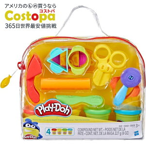【最大2000円OFFクーポン】プレイドー スターターセット 9ピースキット モデリングコンパウンド缶4個付き Play-Doh Starter Set 9-Piece Kit with Storage Tote & 4 Modeling Compound Cans【お取り寄せ商品】【合わ