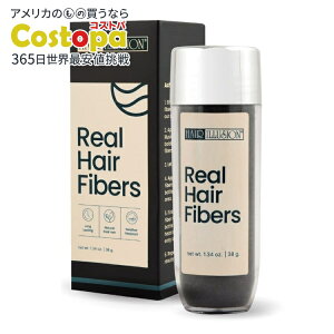 yő2000~OFFN[|zwAC[W ubNAwAt@Co[ 38g Hair Illusion Black Real Hair Fibersy񂹏izy킹Ĕz