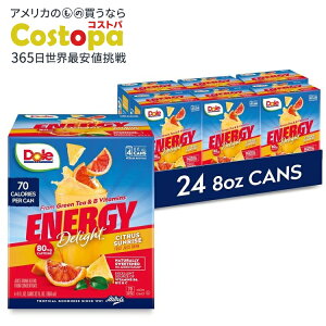 yő2000~OFFN[|zh[ GiW[ fBCg t[o[ t[c W[X hN VgX TCY 4i24ʁj Dole Energy Delight Flavored Fruit Juice Drink, Citrus Sunrisey񂹏