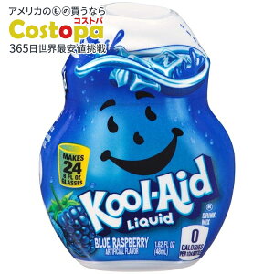 �N�[���G�C�h �u���[ ���Y�x���[ �t���[�o�[ ���L�b�h �h�����N �~�b�N�X Kool-Aid Blue Raspberry Flavored Liquid Drink Mix (1.62 oz Bottle) �y�����񂹏��i�z�y���킹�Ĕ��������z