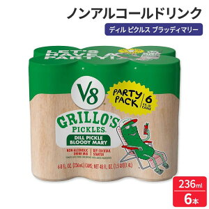 yő2000~OFFN[|zV8 O[YsNX fB sNX ubfB }[ ~bNX Grillo's Pickles Dill Pickle Bloody Mary Mix, 8 fl oz Can (6 Pack) y񂹏izy킹Ĕz