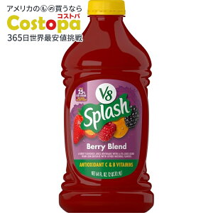yő2000~OFFN[|zV8 XvbV x[uh t[o[W[X Splash Berry Blend Flavored Juice Beverage, 64 fl oz Bottle y񂹏izy킹Ĕz