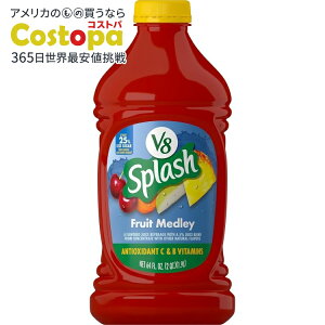 yő2000~OFFN[|zV8 XvbV t[ch[ t[o[W[X Splash Fruit Medley Flavored Juice Beverage, 64 fl oz Bottle y񂹏izy킹Ĕz