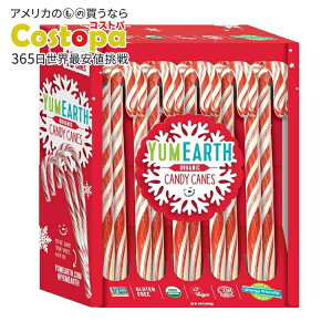 yő2000~OFFN[|zA[X I[KjbNLfB[P[ 10 YumEarth Organic Candy Canes y񂹏izy킹Ĕz