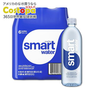 yő2000~OFFN[|zX}[gEH[^[ v~AEH[^[ 16.9 tʃIX (6 pbN) Smartwater vapor distilled premium water 16.9 Fl Oz (pack of 6) y񂹏izy킹Ĕ