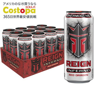 C CtFm bhhS T[WFjbN t[G 473ml 12{pbN Reign Inferno Red Dragon, Thermogenic Fuel 16 Fl Oz (Pack of 12) y񂹏izy킹Ĕz