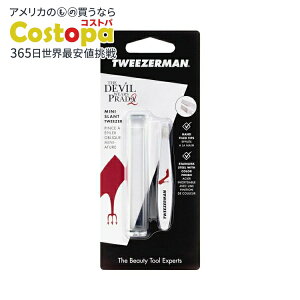 [�����]�c�C�[�U�[�}�� �v���_�𒅂����� �~�j�s���Z�b�g Tweezerman Devil Wears Prada Mini Slant Tweezer �y�����񂹏��i�z
